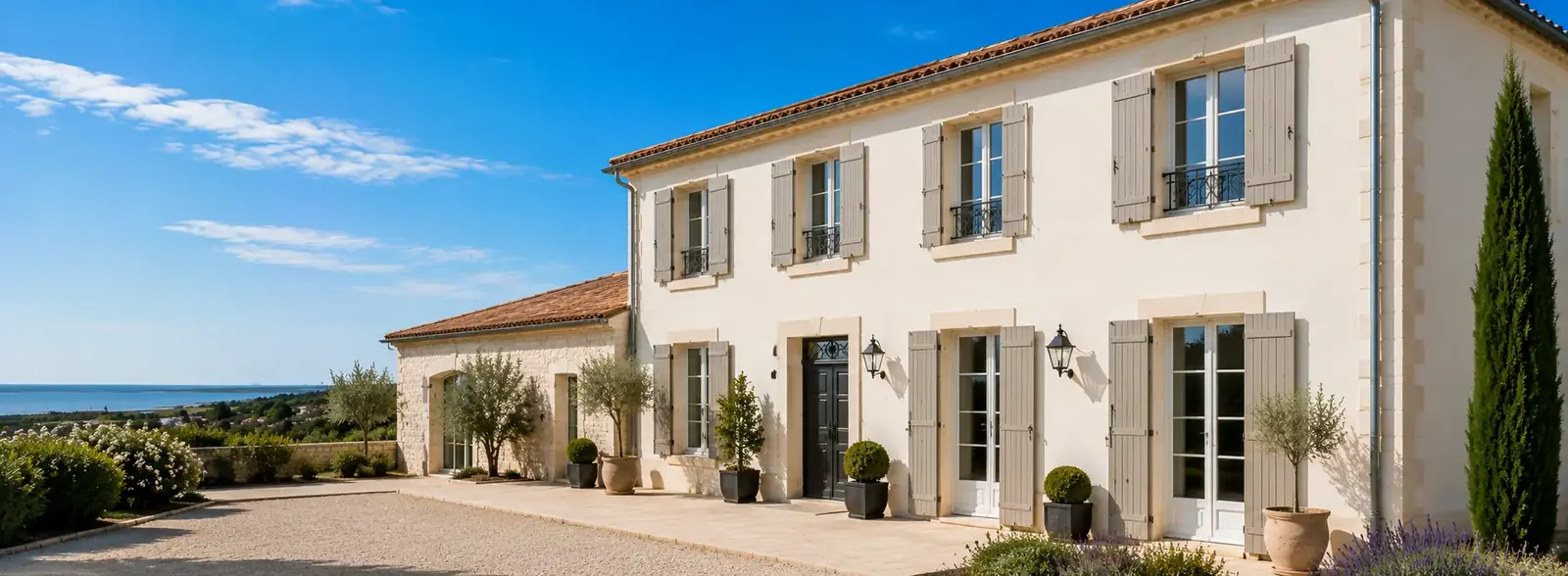 Peintre en façade en Charente-Maritime