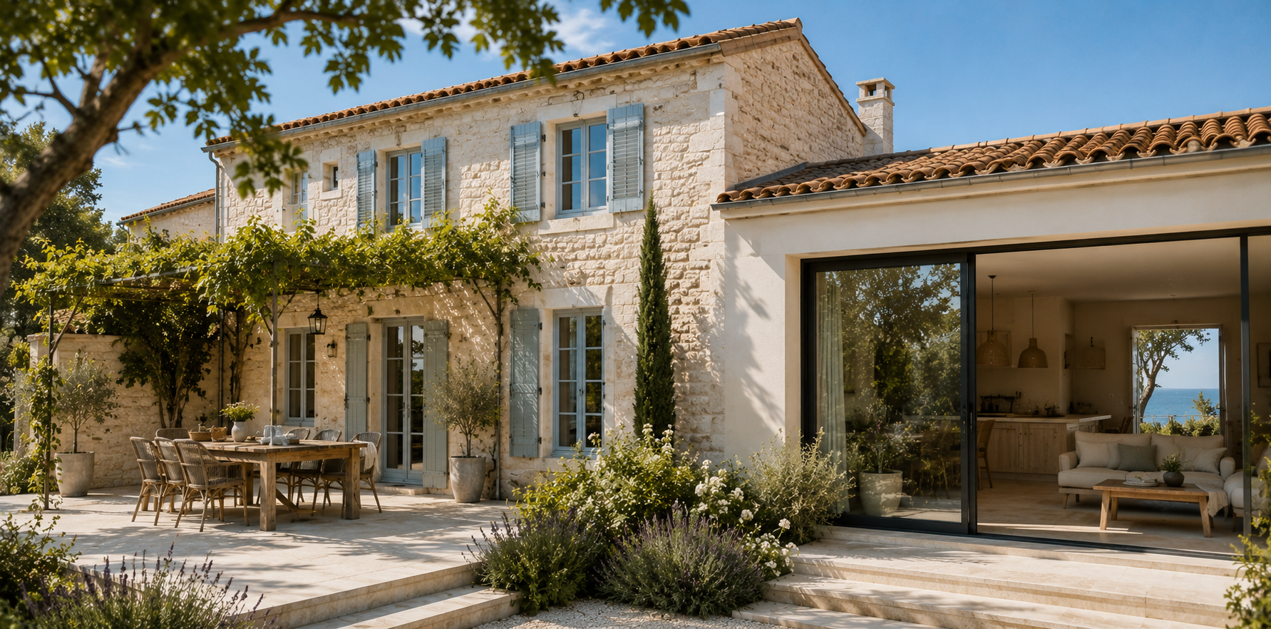 Rénovation de résidence secondaire en Charente-Maritime